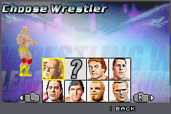 Legends of Wrestling II screenshot 5 for GameBoy Advance